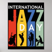 internationaal jazzdag poster (Voorkant)