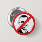 Internationaal nr. Obama Ronde Button 5,7 Cm (Voorkant /achterkant)