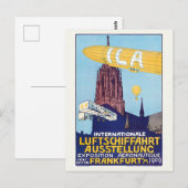 Internationaal Poster Luchtvaarttentoonstelling 19 Briefkaart (Voorkant / Achterkant)