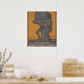 Internationaal Poster voor de perspropaganda bij v (Keuken)