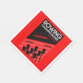 Internationaal roeien servet (Hoek)