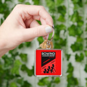 Internationaal roeien sleutelhanger (Hand)