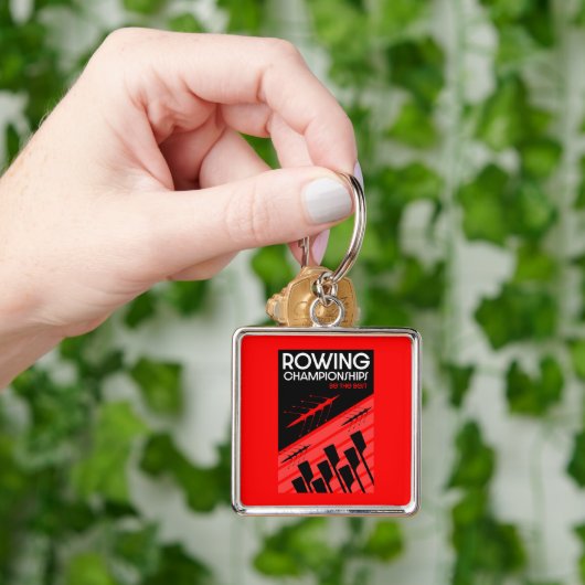 Internationaal roeien sleutelhanger (Hand)