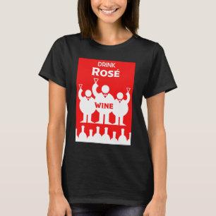 Internationaal Roos van wijndagen T-shirt