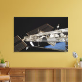 Internationaal ruimtestation 10 canvas afdruk (Insitu (Woonkamer))