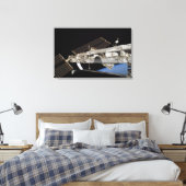Internationaal ruimtestation 10 canvas afdruk (Insitu (Slaapkamer))