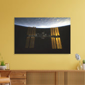 Internationaal ruimtestation 10 canvas afdruk (Insitu (Woonkamer))