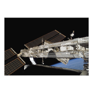 Internationaal ruimtestation 10 foto afdruk