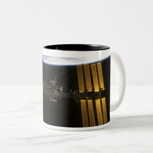 Internationaal ruimtestation 10 tweekleurige koffiemok (Voorkant rechts)