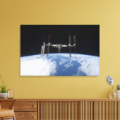 Internationaal ruimtestation 11 canvas afdruk (Insitu (Woonkamer))