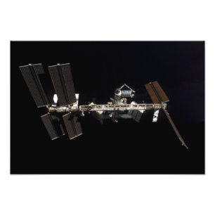 Internationaal ruimtestation 11 foto afdruk
