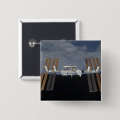 Internationaal Ruimtestation 11 Vierkante Button 5,1 Cm (Voorkant /achterkant)