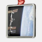 Internationaal ruimtestation 12 metalen ornament (Links)
