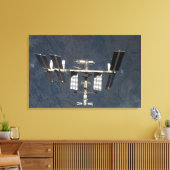 Internationaal ruimtestation 13 canvas afdruk (Insitu (Woonkamer))