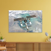 Internationaal Ruimtestation 13 Canvas Afdruk (Insitu (Woonkamer))