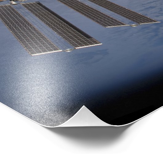 Internationaal ruimtestation 13 foto afdruk (Hoek)