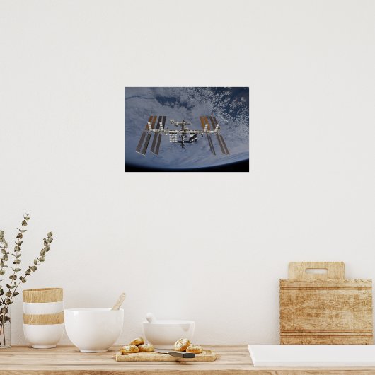 Internationaal ruimtestation 13 poster (Keuken)