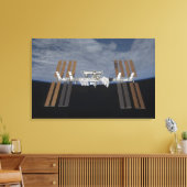 Internationaal Ruimtestation 14 Canvas Afdruk (Insitu (Woonkamer))