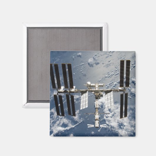 Internationaal ruimtestation 14 magneet (Voorkant / Achterkant)