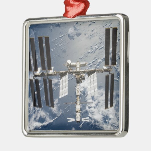 Internationaal ruimtestation 14 metalen ornament (Links)