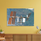 Internationaal ruimtestation 15 canvas afdruk (Insitu (Woonkamer))