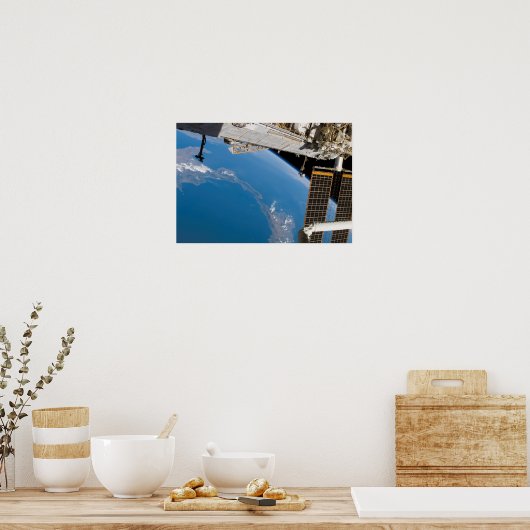 Internationaal ruimtestation 15 poster (Keuken)