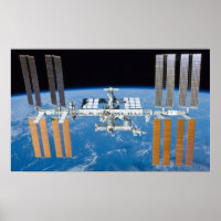 Internationaal ruimtestation 16 x 26-inch poster