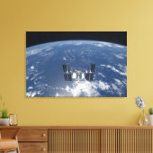 Internationaal Ruimtestation 17 Canvas Afdruk (Insitu (Woonkamer))