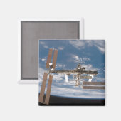 Internationaal Ruimtestation 17 Magneet (Voorkant / Achterkant)