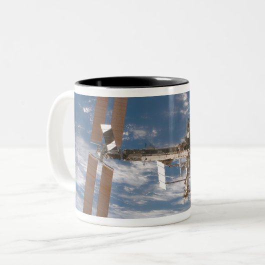 Internationaal Ruimtestation 17 Tweekleurige Koffiemok (Voorkant links)