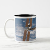 Internationaal Ruimtestation 17 Tweekleurige Koffiemok (Links)