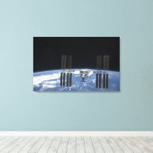 Internationaal Ruimtestation 18 Canvas Afdruk (Insitu (Houten vloer))