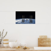 Internationaal Ruimtestation 18 Poster (Keuken)