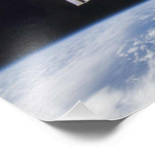 Internationaal ruimtestation 19 foto afdruk (Hoek)