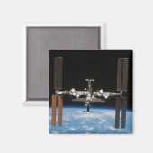 Internationaal ruimtestation 19 magneet (Voorkant / Achterkant)