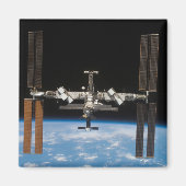 Internationaal ruimtestation 19 magneet (Voorkant)