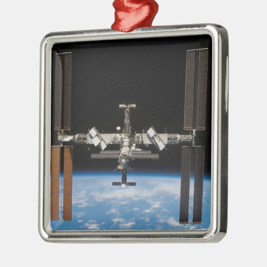 Internationaal ruimtestation 19 metalen ornament (Links)