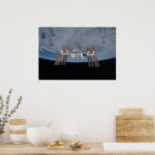 Internationaal Ruimtestation 2009 Poster (Keuken)