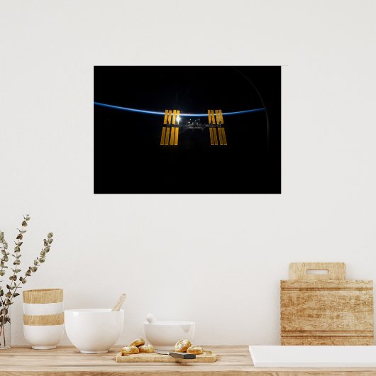 Internationaal Ruimtestation 2009 Poster (Keuken)