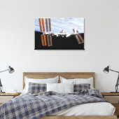 Internationaal ruimtestation 21 canvas afdruk (Insitu (Slaapkamer))