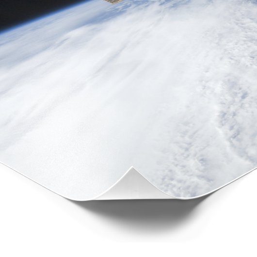 Internationaal Ruimtestation 22 Foto Afdruk (Hoek)