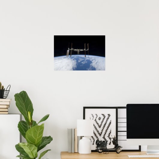 Internationaal Ruimtestation 22 Poster (Thuiskantoor)