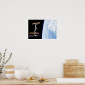 Internationaal ruimtestation 23 poster (Keuken)