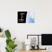 Internationaal ruimtestation 23 poster (Thuiskantoor)