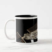 Internationaal ruimtestation 23 tweekleurige koffiemok (Links)