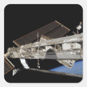 Internationaal ruimtestation 23 vierkante sticker (Voorkant)