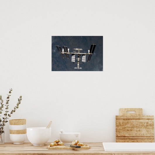 Internationaal Ruimtestation 24 Poster (Keuken)