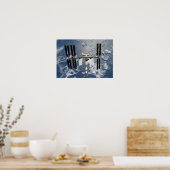 Internationaal Ruimtestation 25 Poster (Keuken)
