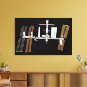 Internationaal ruimtestation 26 canvas afdruk (Insitu (Woonkamer))