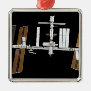 Internationaal ruimtestation 26 metalen ornament